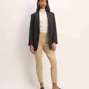 NWT Everlane Bi Stretch Work Pant in Cornstalk Ankle Pants. Size 00